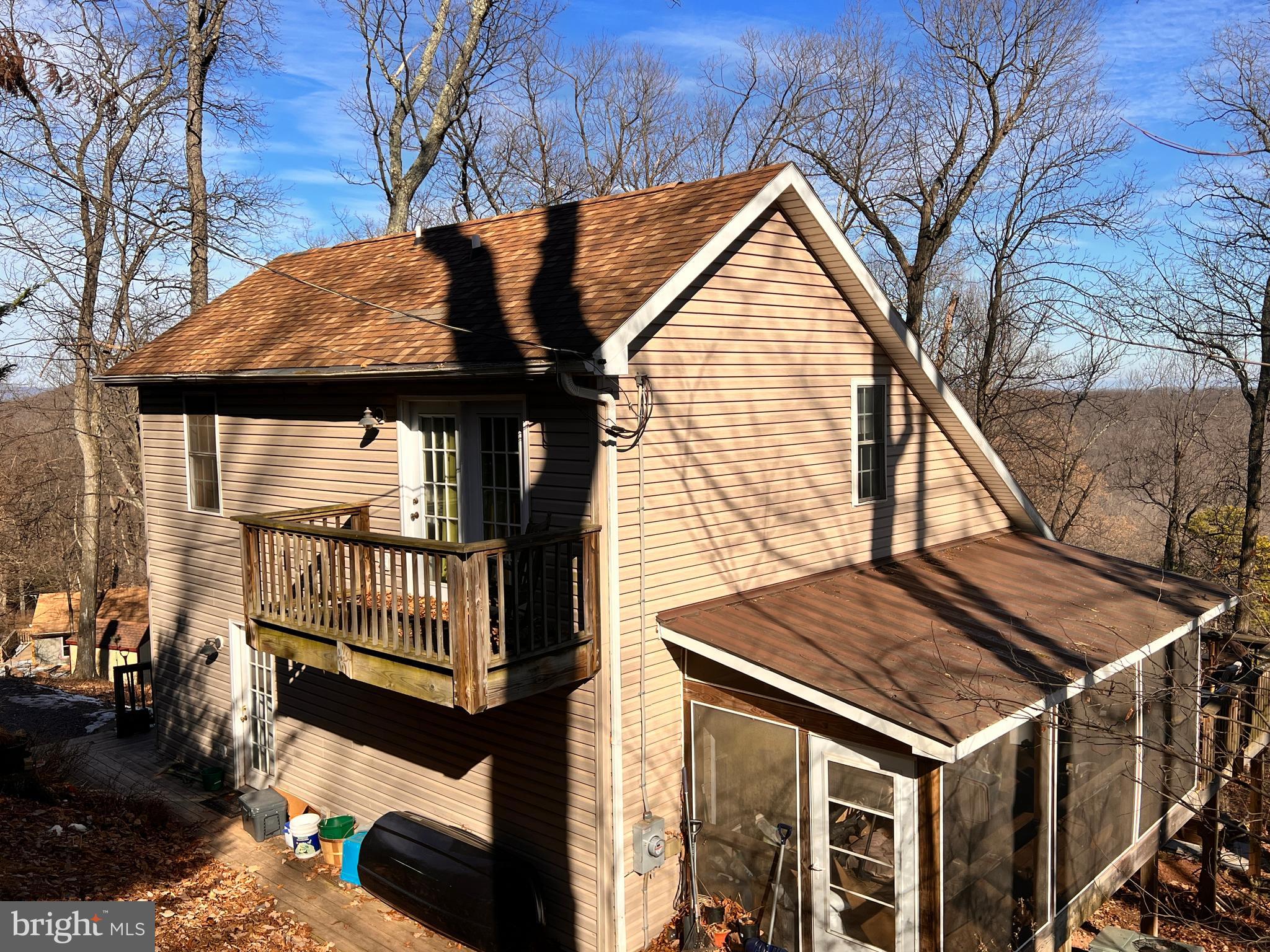 2777 Audubon Road Hedgesville, WV 25427 - Photo 5 of 60 Upper deck and screened porch.
