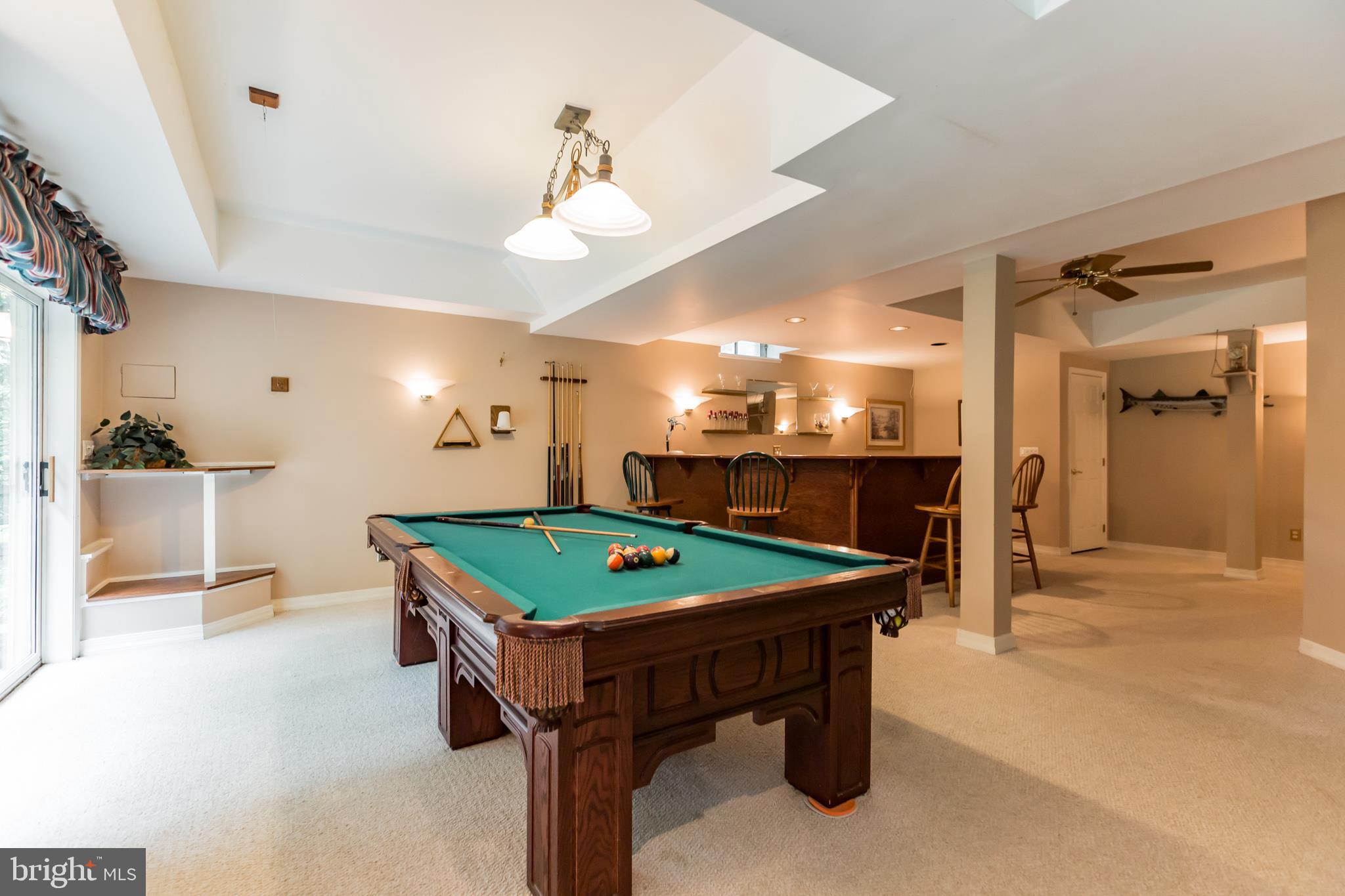 1317 New Virginia Road Downingtown, PA 19335 - Photo 22 of 27 Finished Lower Level with Bar & Game Room