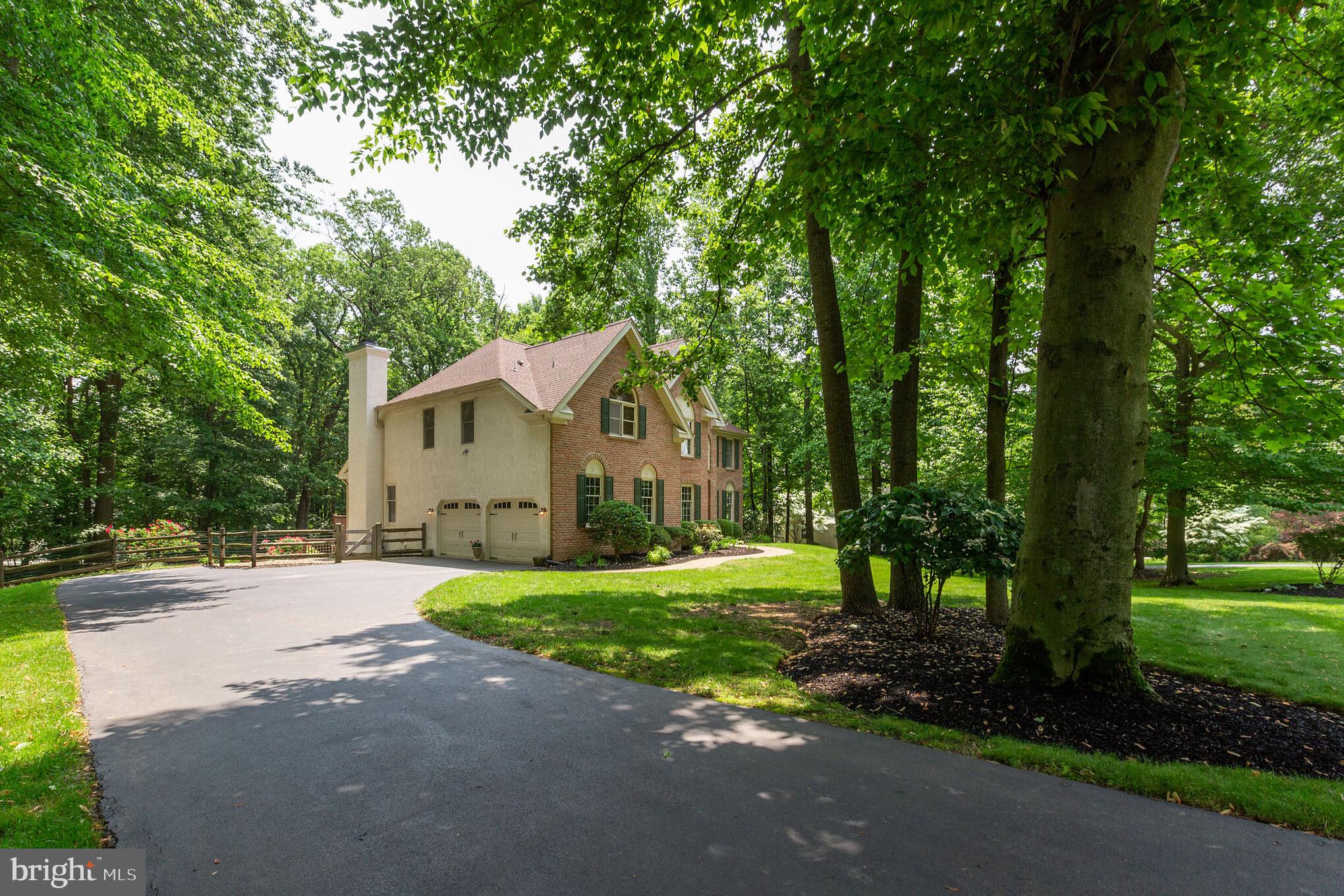 1317 New Virginia Road Downingtown, PA 19335 - Photo 25 of 27 Two Car Garage with Fenced in yard