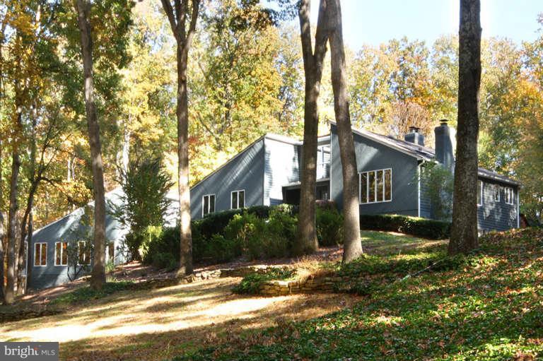 a view of a house with a tree in front of it