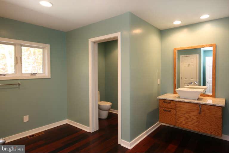 525 Clear Spring Road Great Falls, VA 22066 - Photo 26 of 30 a bathroom with a sink and a mirror