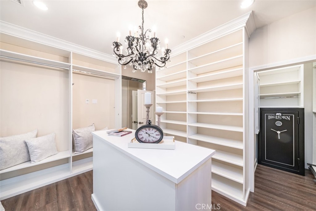 43 Lupari Irvine, CA 92618 - Photo 58 of 68 a view of a dining room and a chandelier