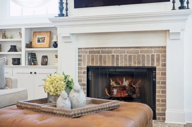 a spacious bathroom with a bathtub shower and a sink