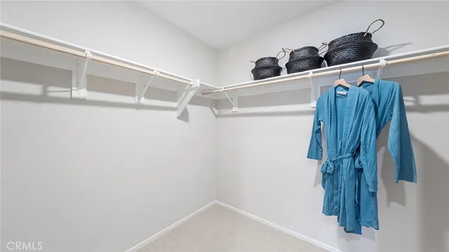 a view of walk in closet