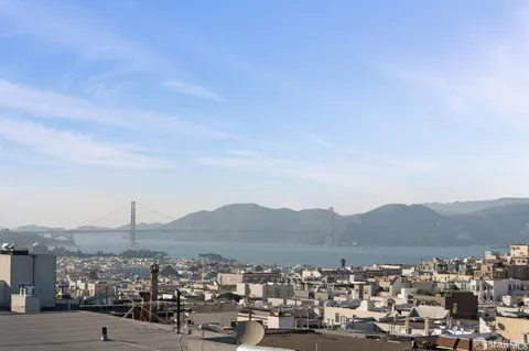 a view of city view and mountain view