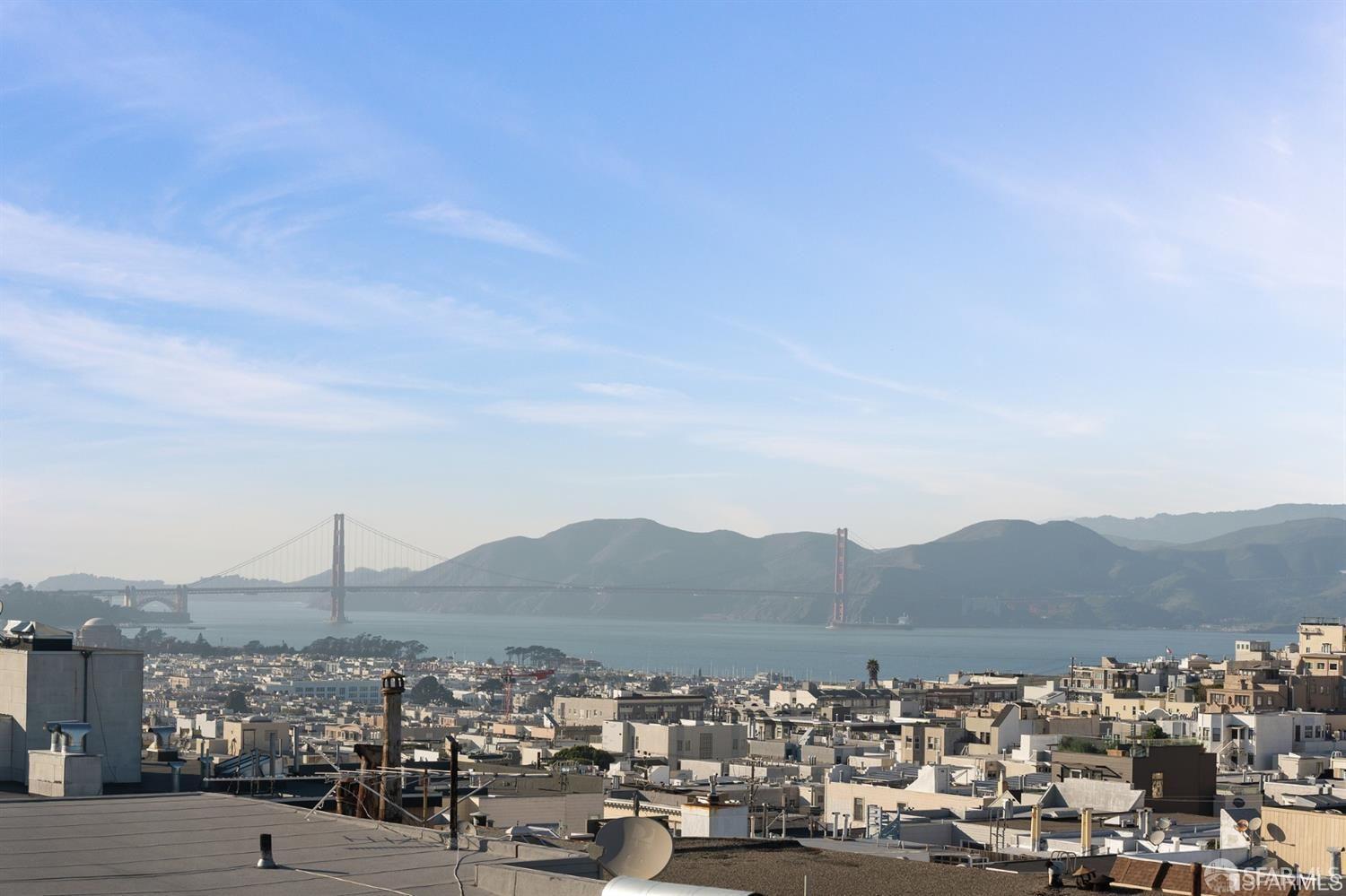 1180 Jackson Street, Unit 6 San Francisco, CA 94109 - Photo 19 of 48 a view of city view and mountain view