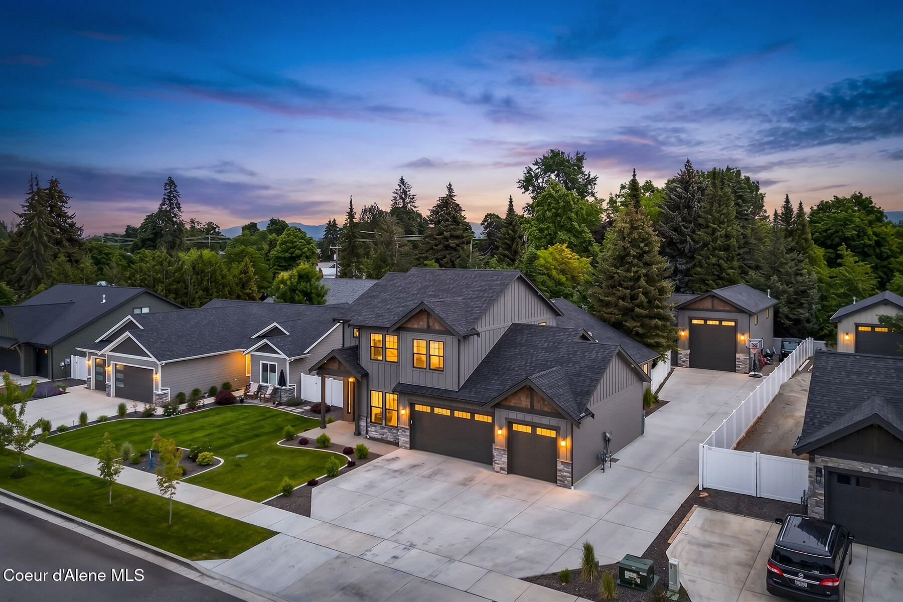 9116 North Raintree Lane Hayden, ID 83835 - Photo 1 of 67 9116-N-Raintree-Ln-Twilight-0094