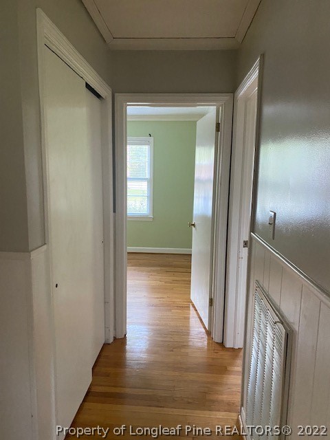 1811 Lyon Road Fayetteville, NC 28303 - Photo 21 of 27 a view of a hallway with wooden floor