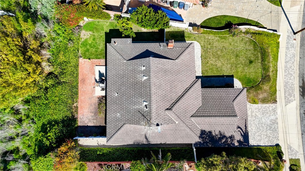 2141 Ronsard Road Rancho Palos Verdes, CA 90275 - Photo 60 of 69 an aerial view of a house with a yard