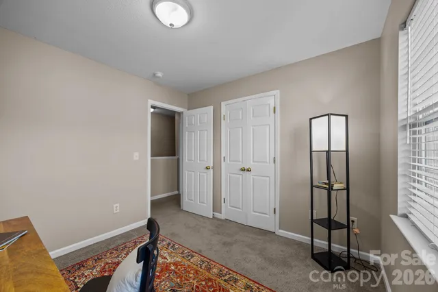 a view of a hallway with interior of the house