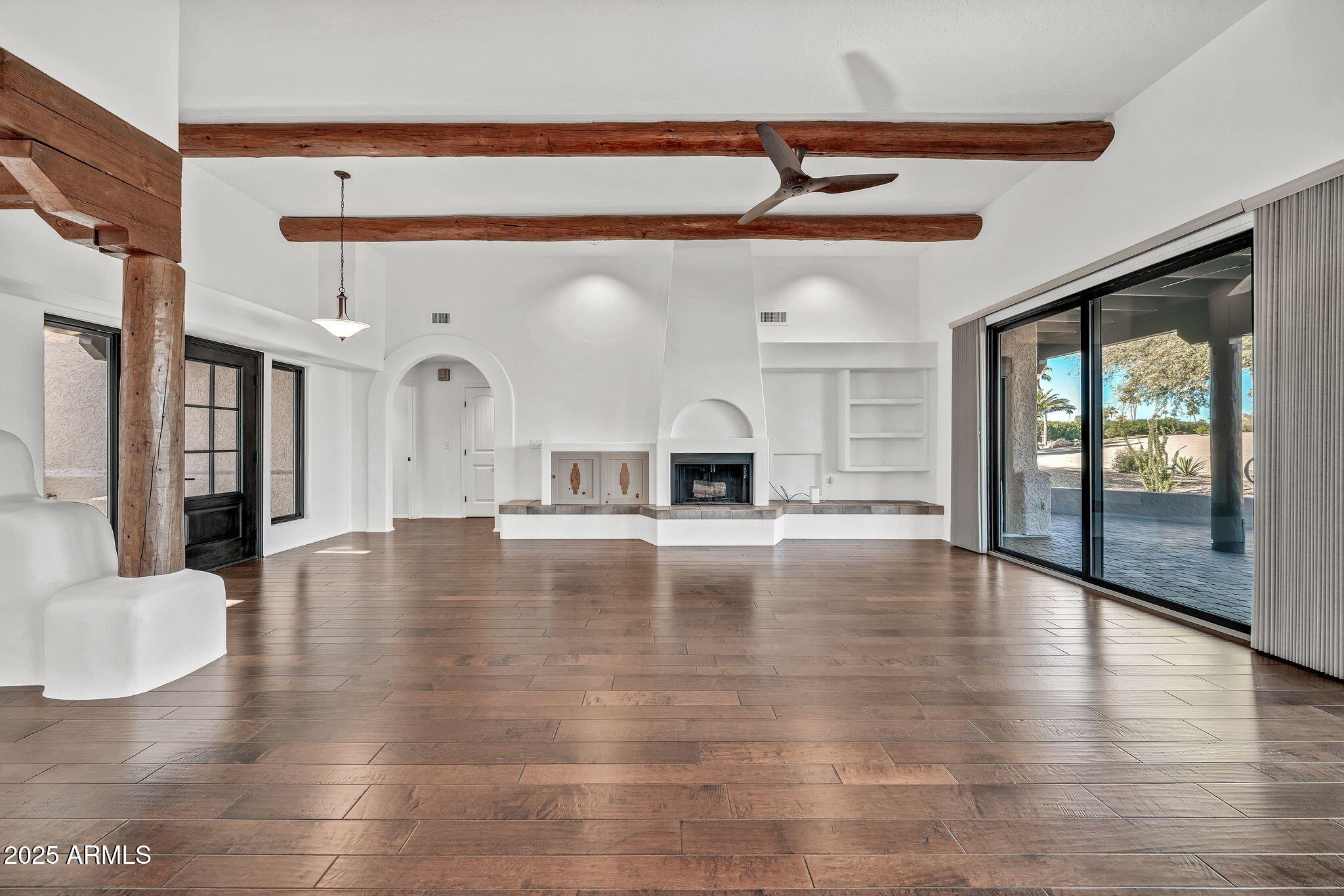 19002 East Alondra Way Rio Verde, AZ 85263 - Photo 19 of 62 a view of an empty room window and wooden floor