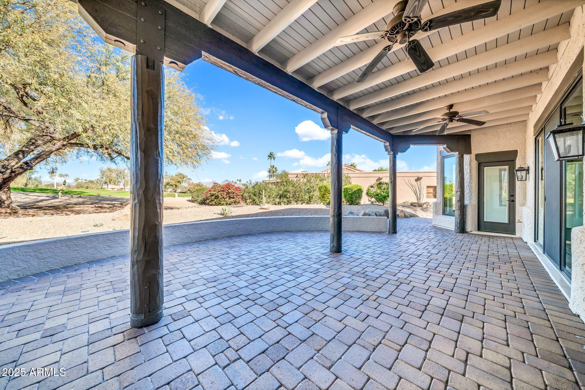 19002 East Alondra Way Rio Verde, AZ 85263 - Photo 58 of 62 Rear Patio Pavers