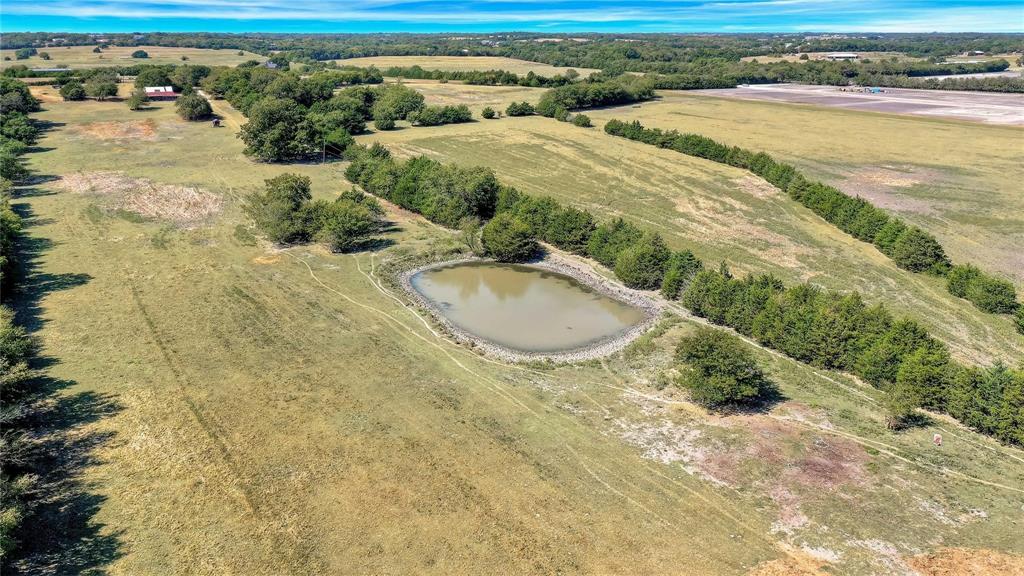 520 Cates Road Van Alstyne, TX 75495 - Photo 8 of 18 Bird's eye view with a rural view and a water view