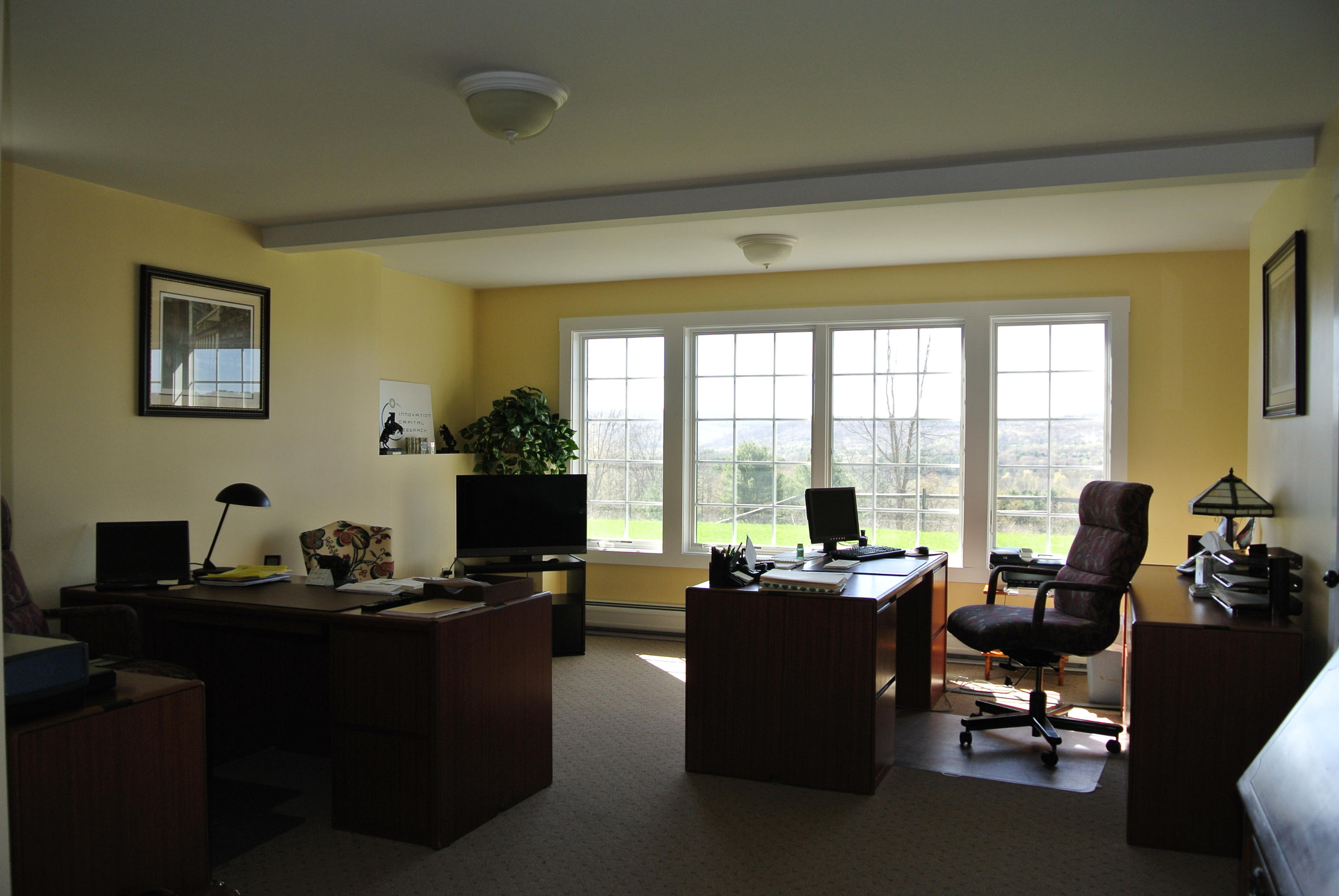 58 Swamp Road West Stockbridge, MA 01266 - Photo 15 of 21 a room with furniture and large windows