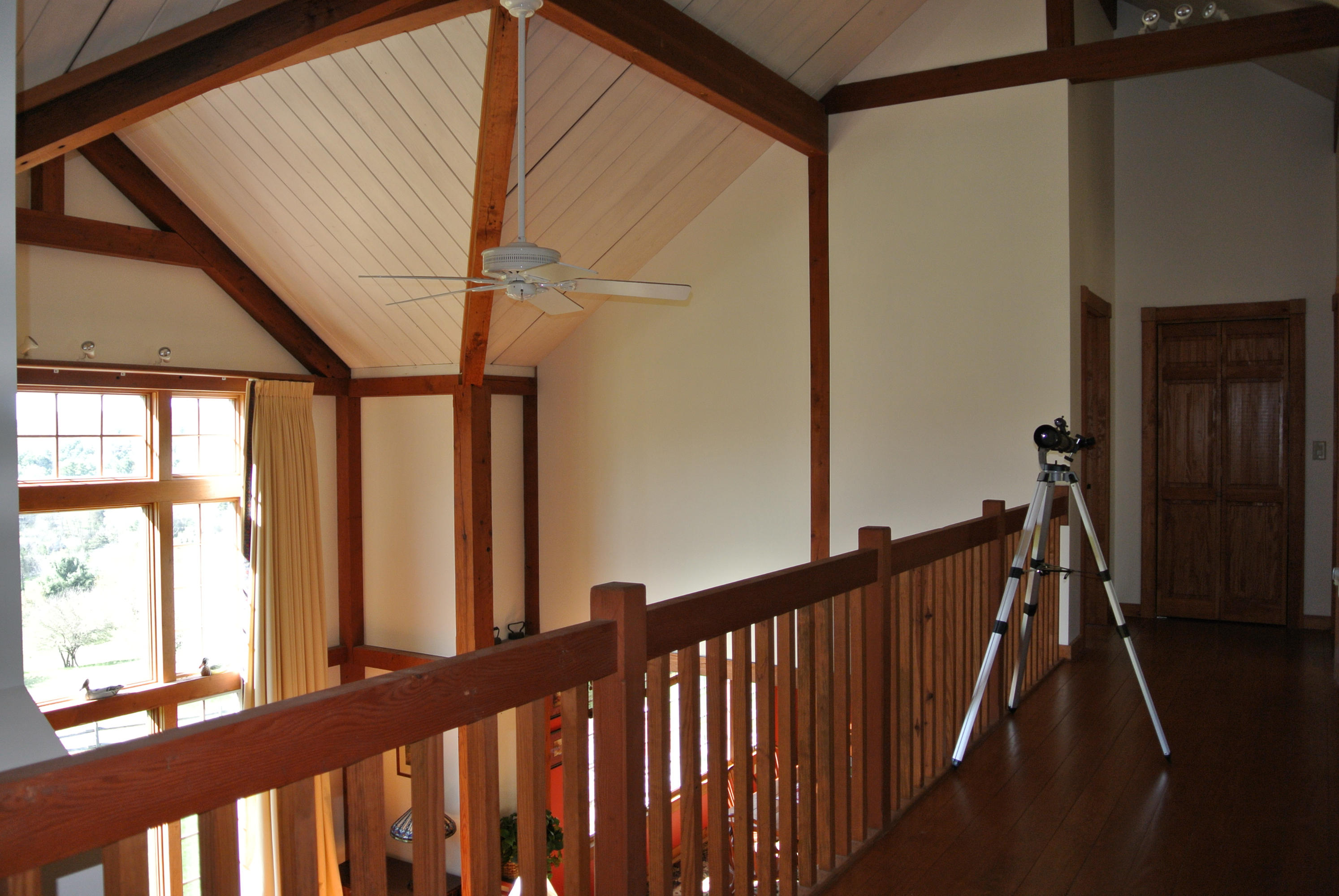 58 Swamp Road West Stockbridge, MA 01266 - Photo 21 of 21 a view of a hallway with wooden floor and staircase