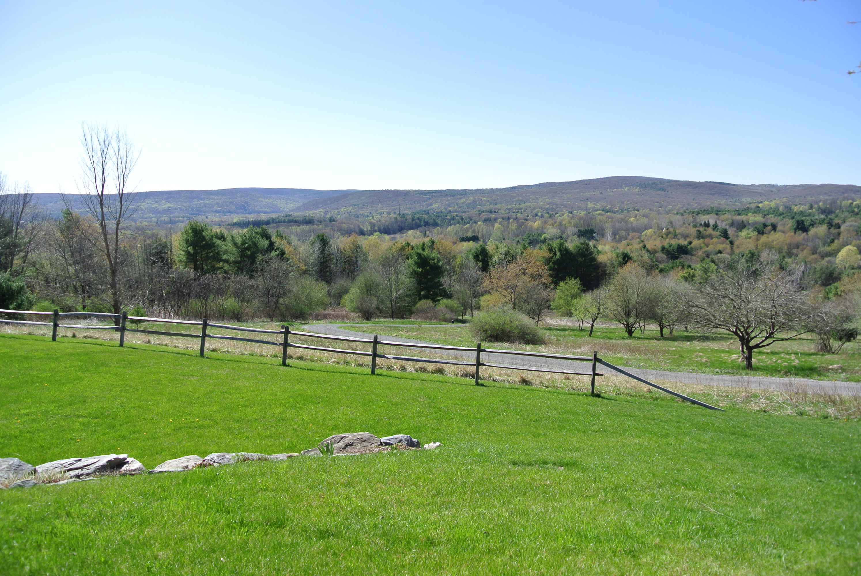 58 Swamp Road West Stockbridge, MA 01266 - Photo 4 of 21 a view of an outdoor space and a yard
