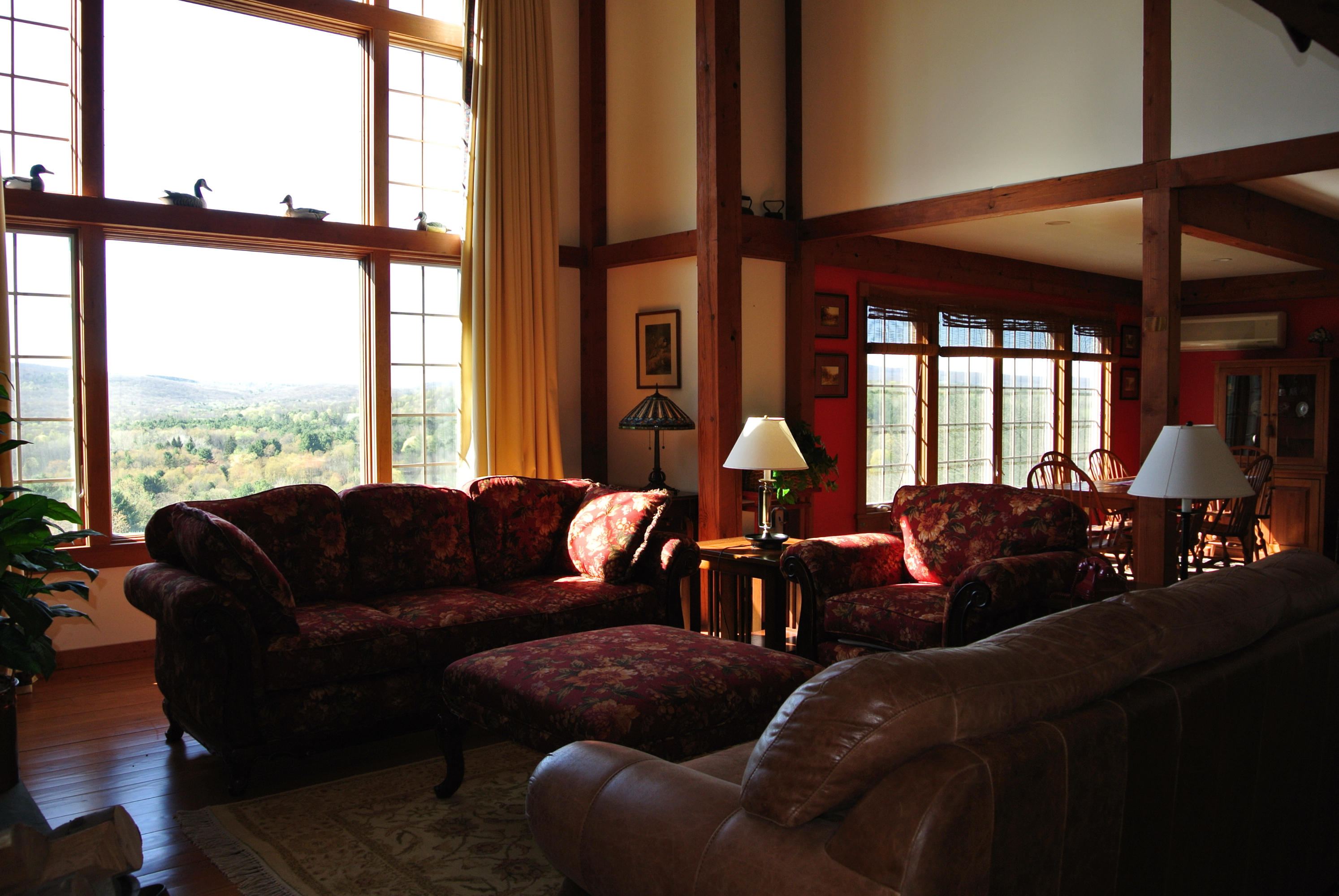 58 Swamp Road West Stockbridge, MA 01266 - Photo 5 of 21 a living room with furniture and a large window
