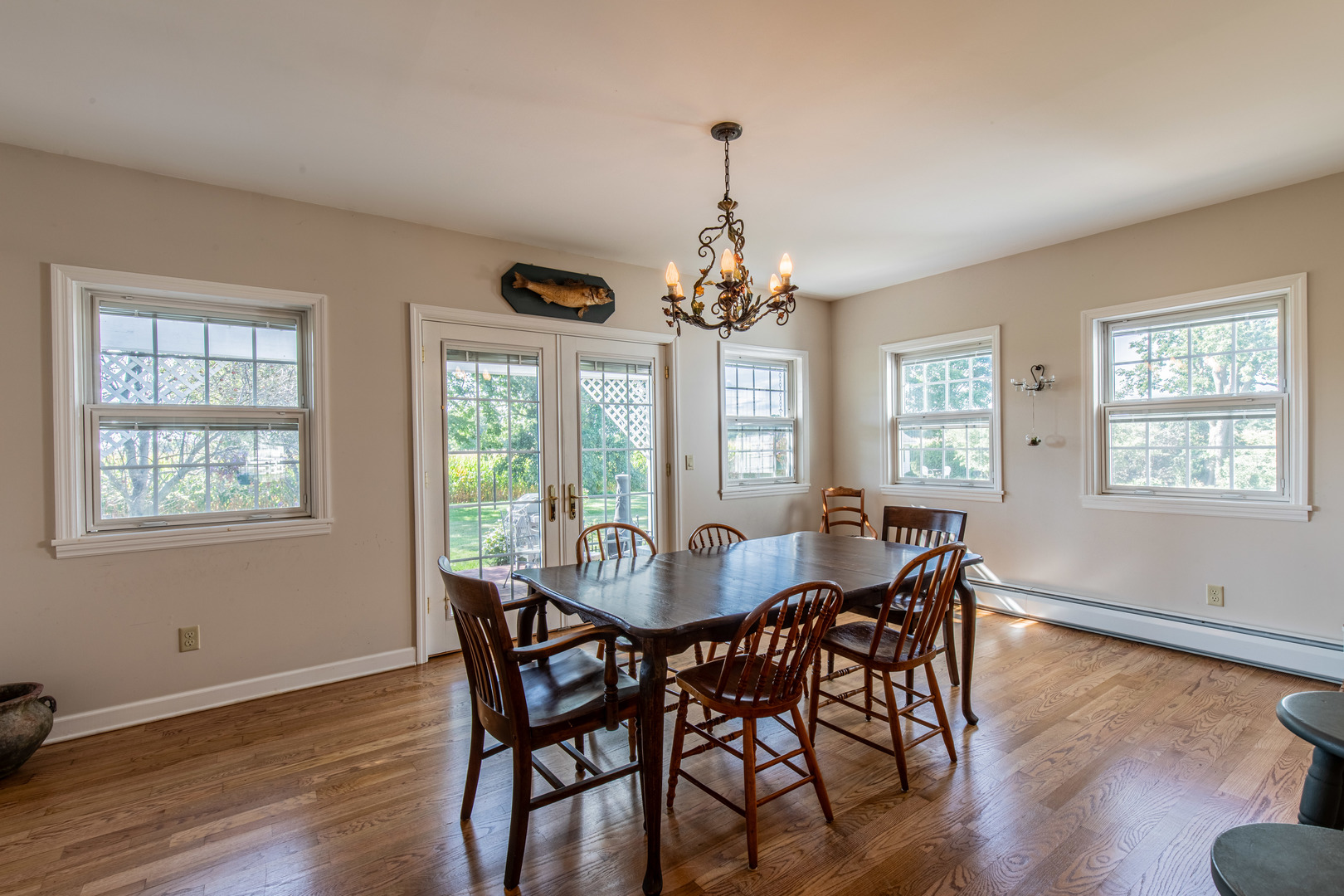 1840 South Main Street Princeton, IL 61356 - Photo 13 of 51 a view of a dining room with furniture window and wooden floor