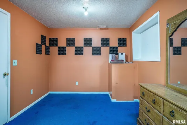 a view of a room with wooden floor and cabinet