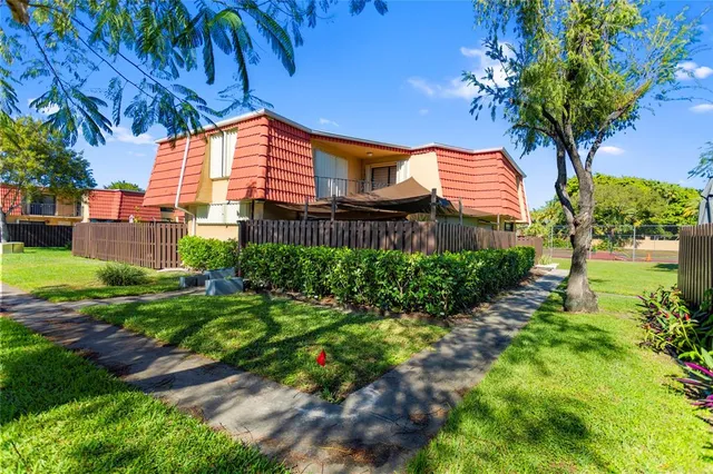 a view of a lake with a city