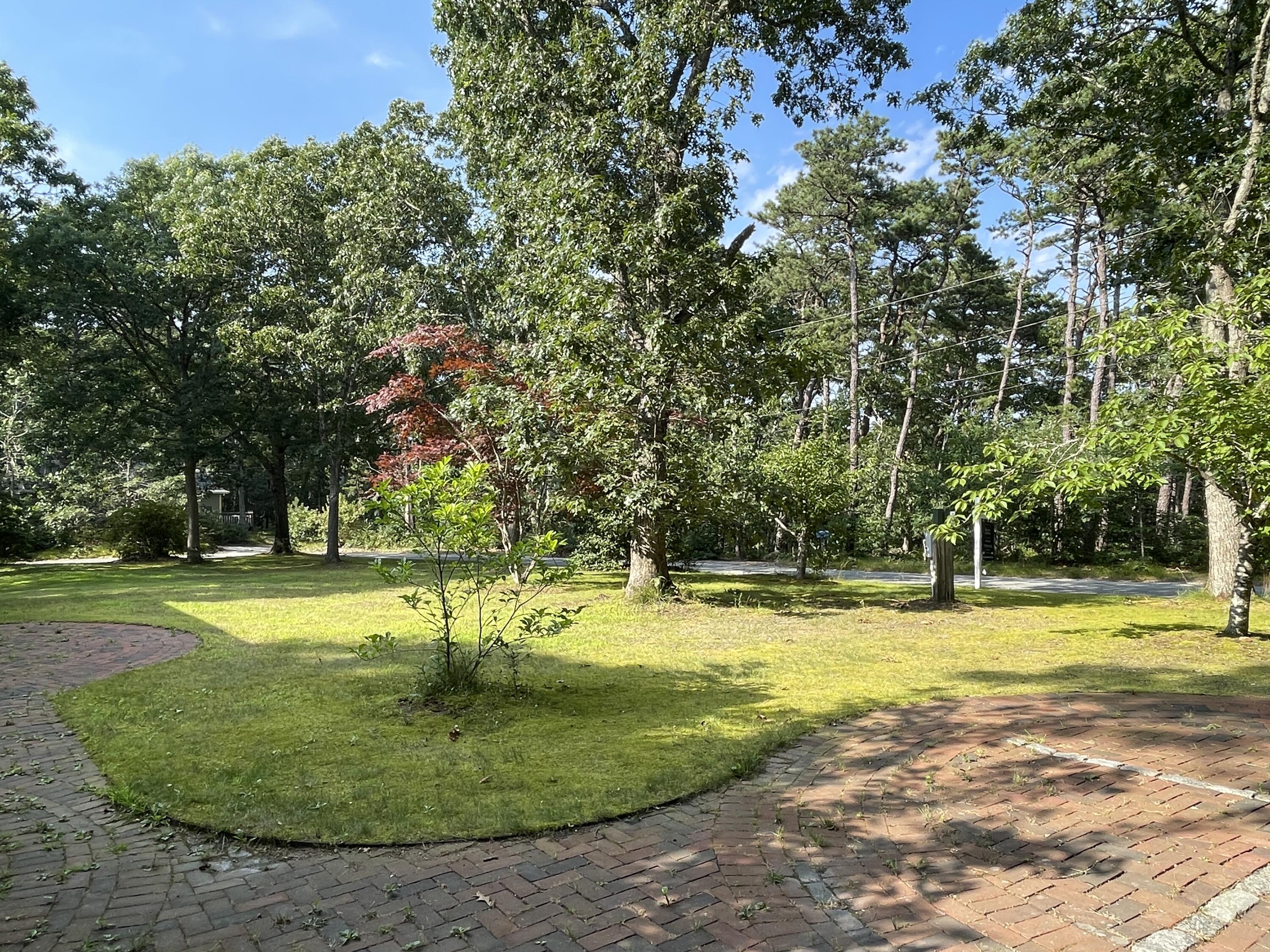 115 Pine Needle Road Wellfleet, MA 02667 - Photo 2 of 37 a view of a swimming pool with a yard