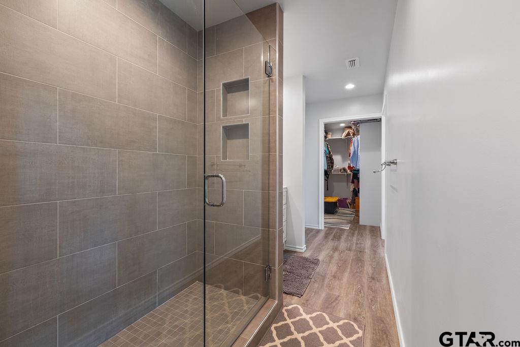 1102 Lilly Lane Bullard, TX 75757 - Photo 34 of 48 a bathroom with a shower and a sink