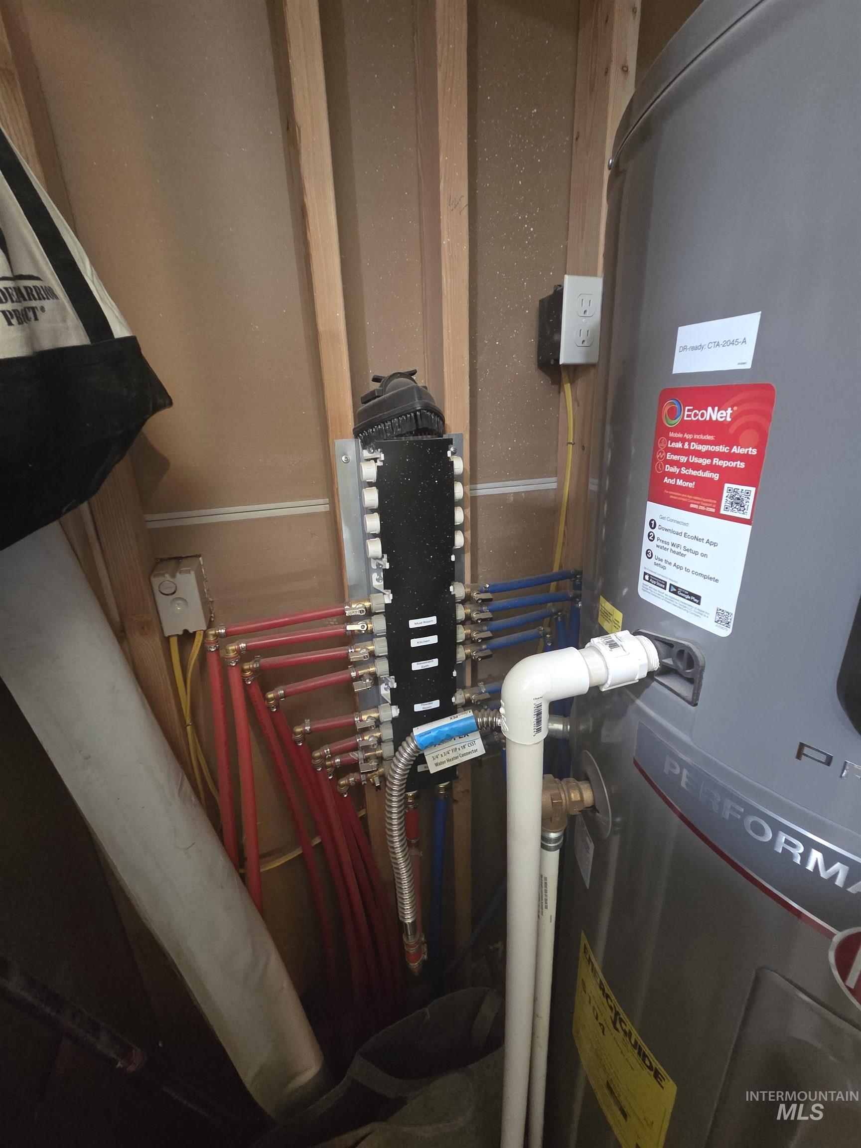 870 Dutch Flat Road Pomeroy, WA 99347 - Photo 11 of 33 Utility room with water heater