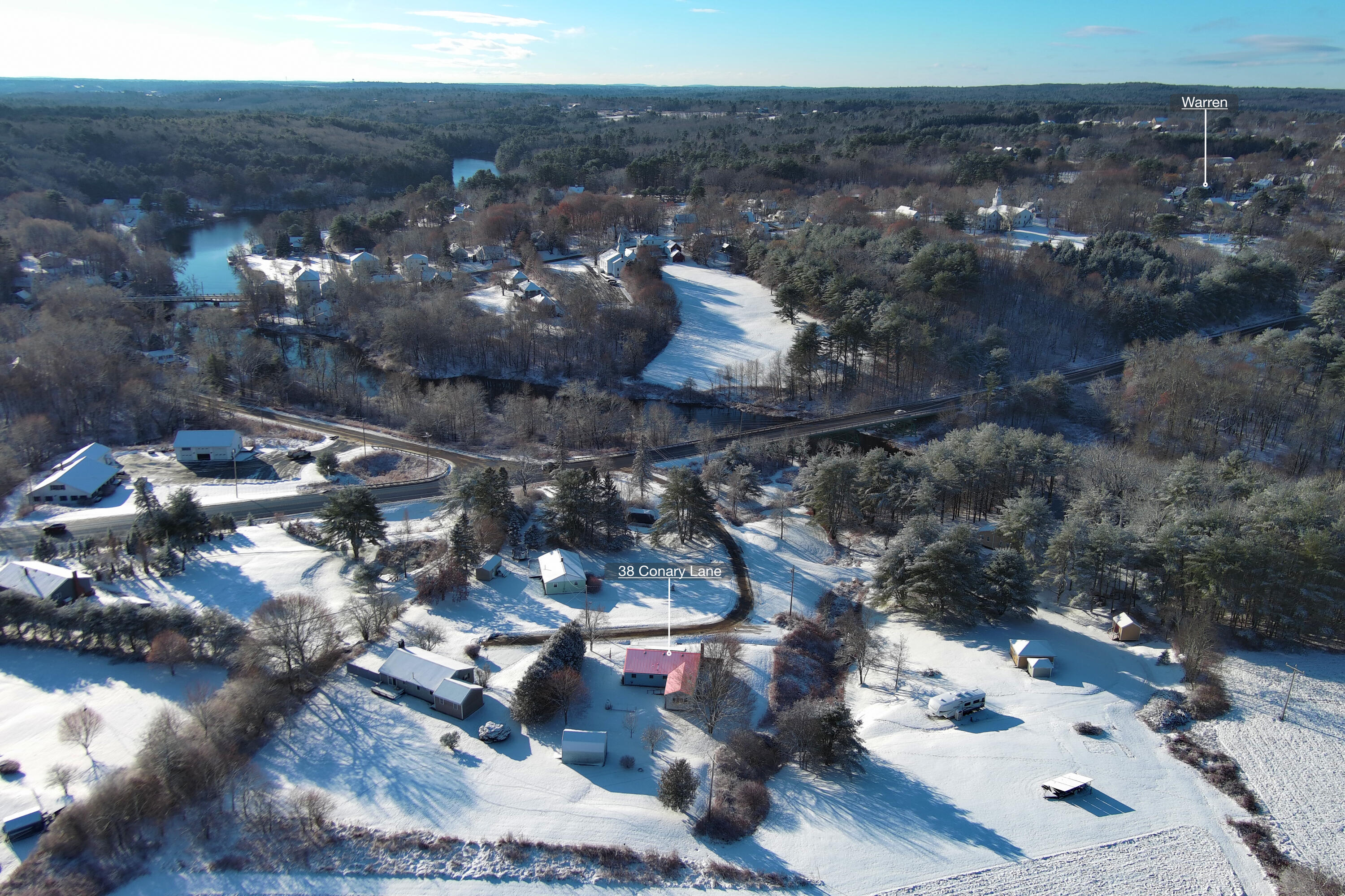 38 Conary Lane Warren, ME 04864 - Photo 55 of 71 Snow cover