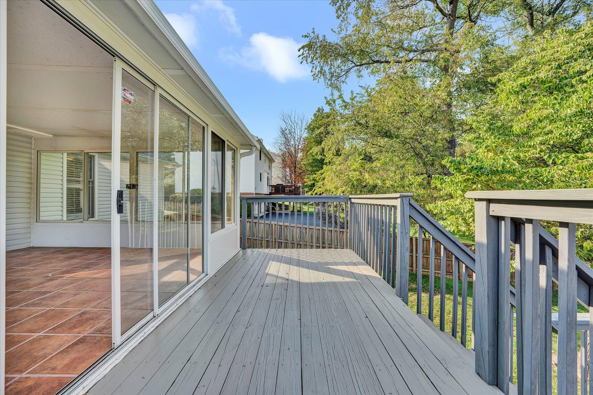 3700 Rte 3004 Roanoke, VA 24012 - Photo 14 of 40 a view of balcony with wooden floor