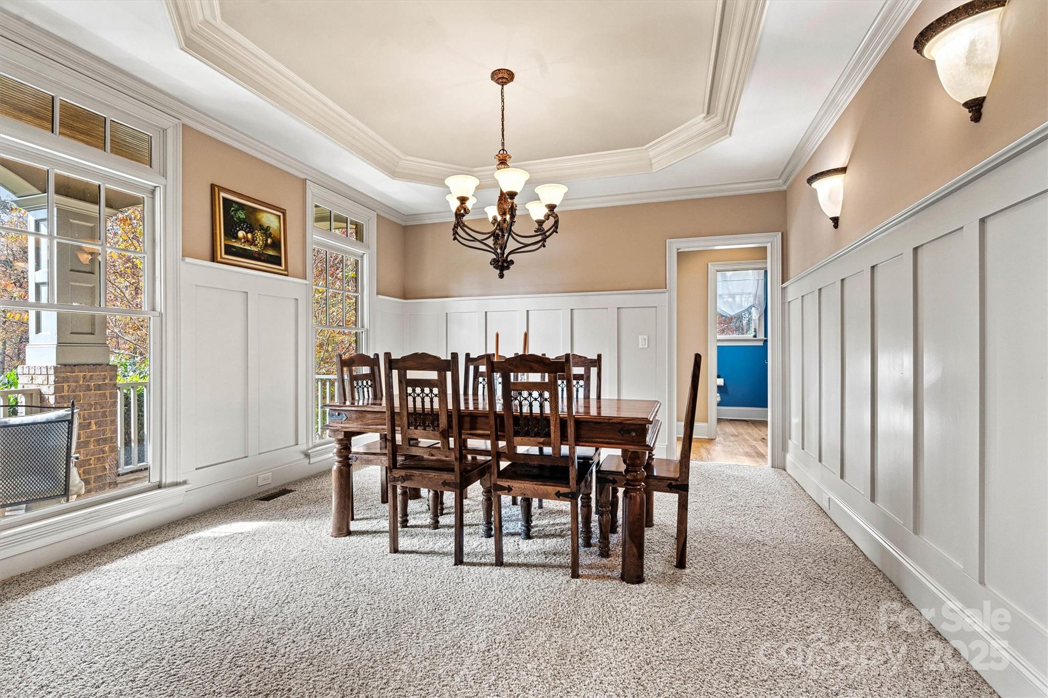 336 Kenway Loop Mooresville, NC 28117 - Photo 22 of 45 a view of a dining room with furniture and window