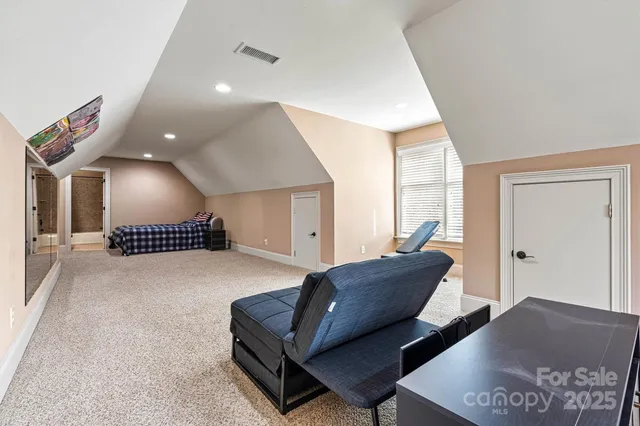 a living room with a couch and a coffee table