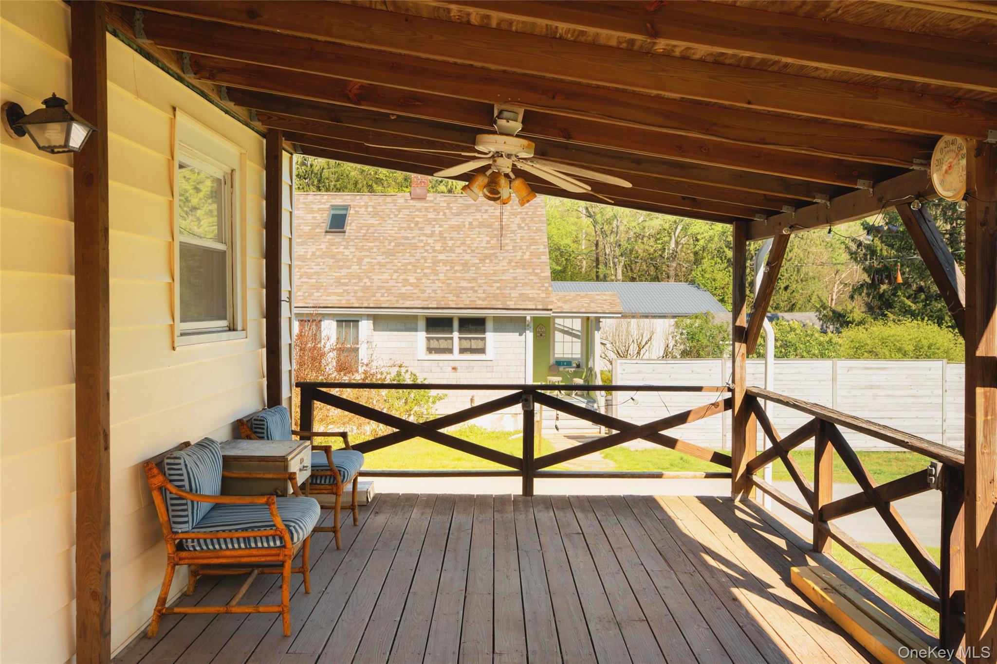 10 Fred Hessinger Road Callicoon Center, NY 12724 - Photo 20 of 28 a view of sitting area in balcony