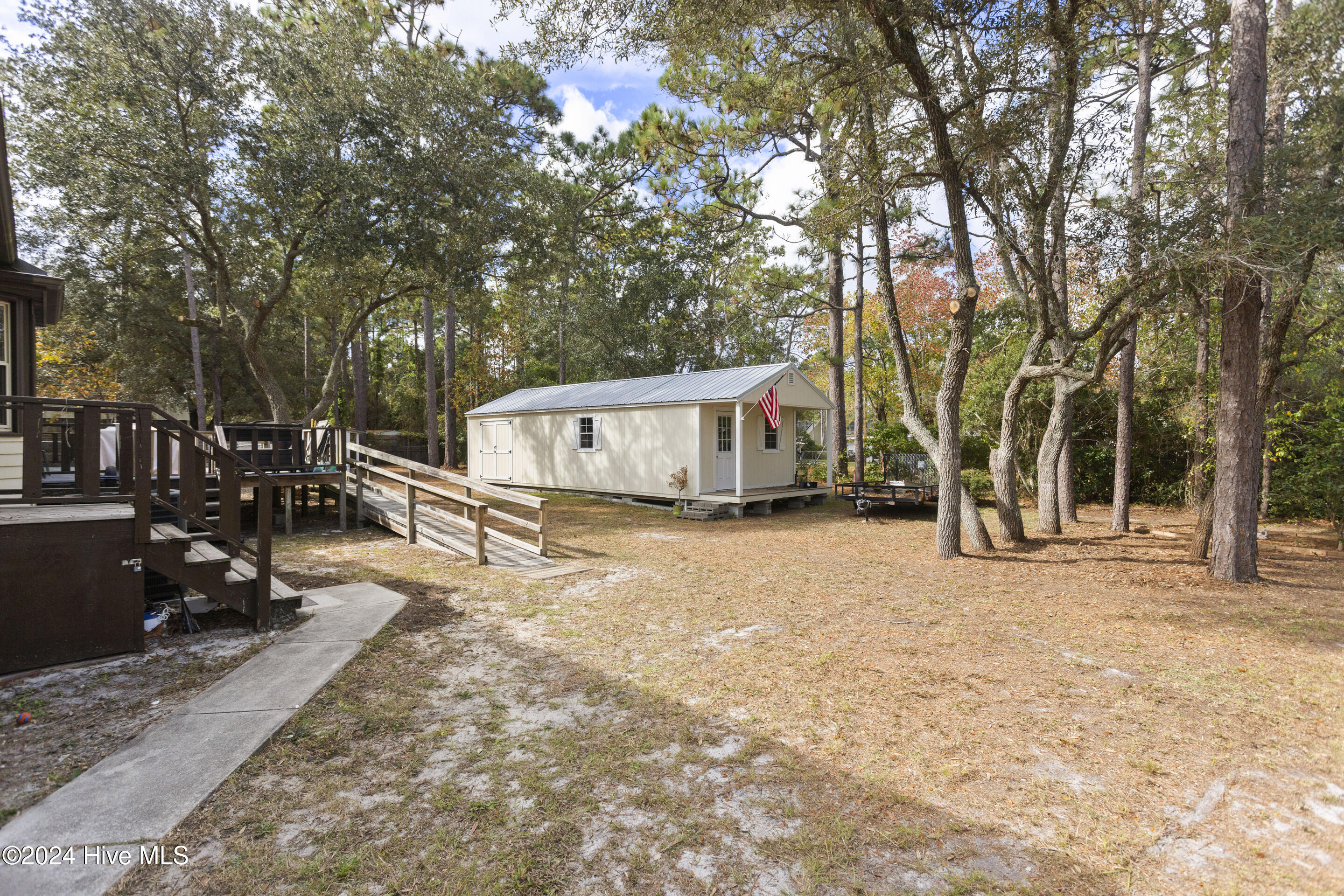 761 East Boiling Spring Road Southport, NC 28461 - Photo 45 of 48 Boiling Spring backyard