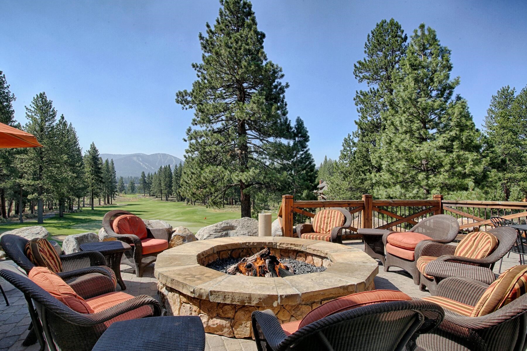 12202 Lookout Loop, Unit F2030 Truckee, CA 96161 - Photo 1 of 28 a view of a patio with furniture and a yard