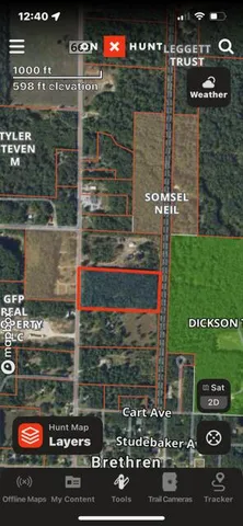 $89,900 | Vl North High Bridge Road, Brethren, MI 49619