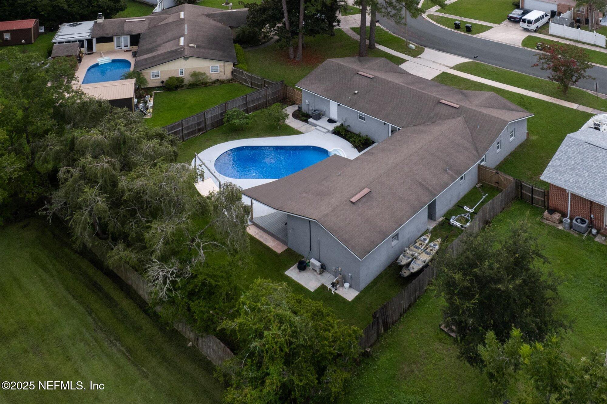 939 Grove Park Drive North Orange Park, FL 32073 - Photo 9 of 57 an aerial view of a house