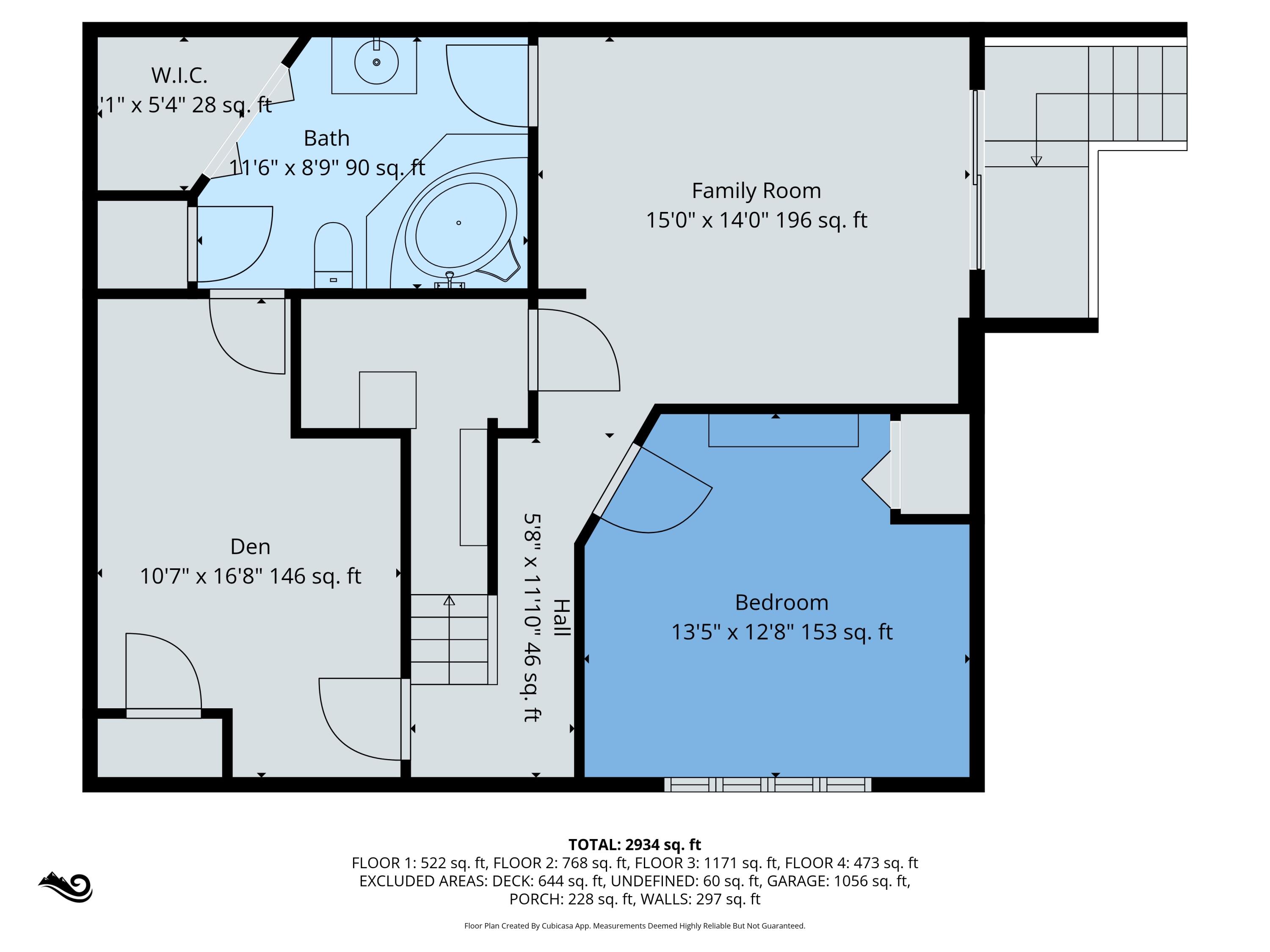 11008 Corey Lake Road Three Rivers, MI 49093 - Photo 71 of 73 Basement Floorplan