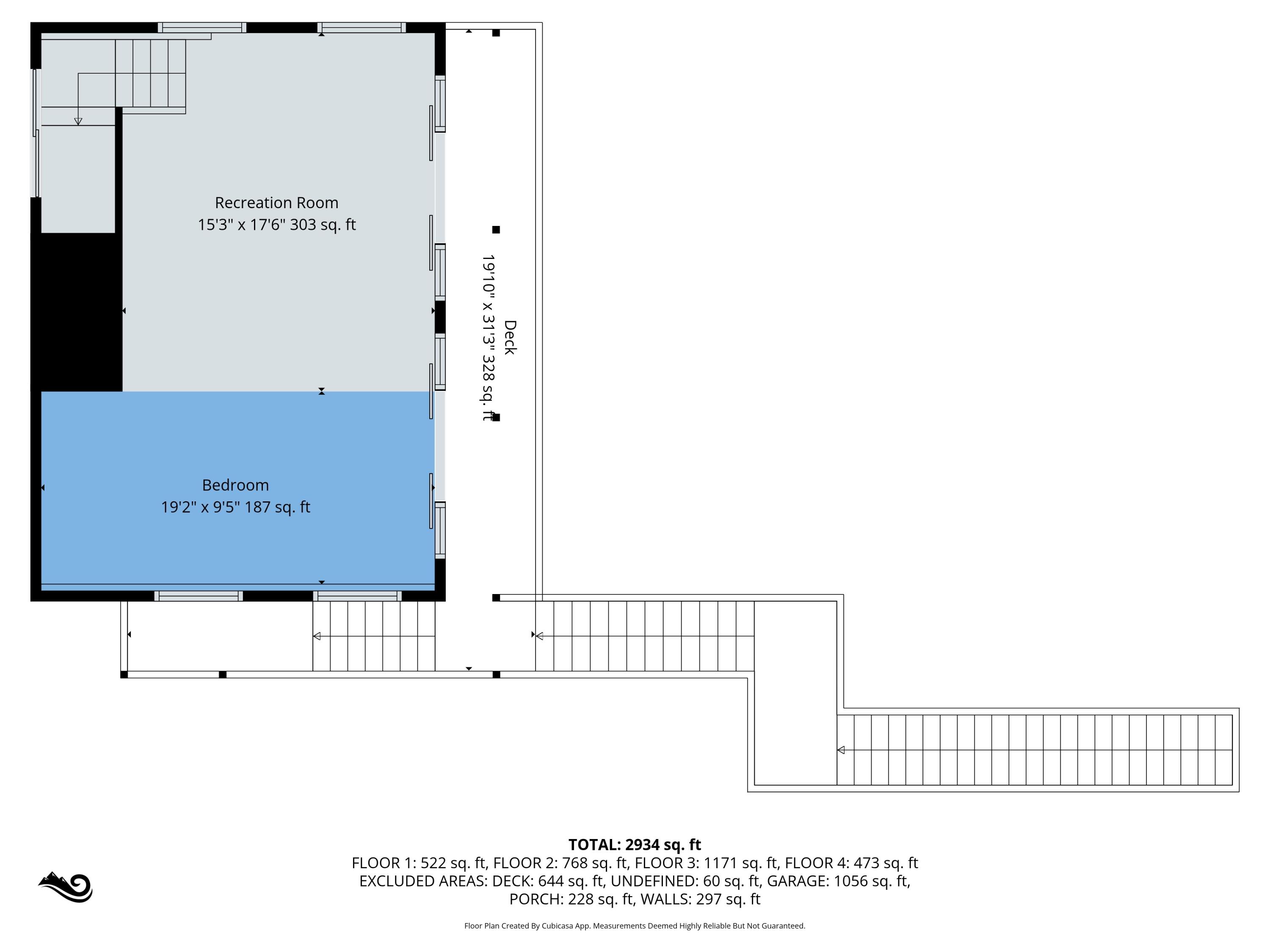 11008 Corey Lake Road Three Rivers, MI 49093 - Photo 72 of 73 Lower Level Floorplan