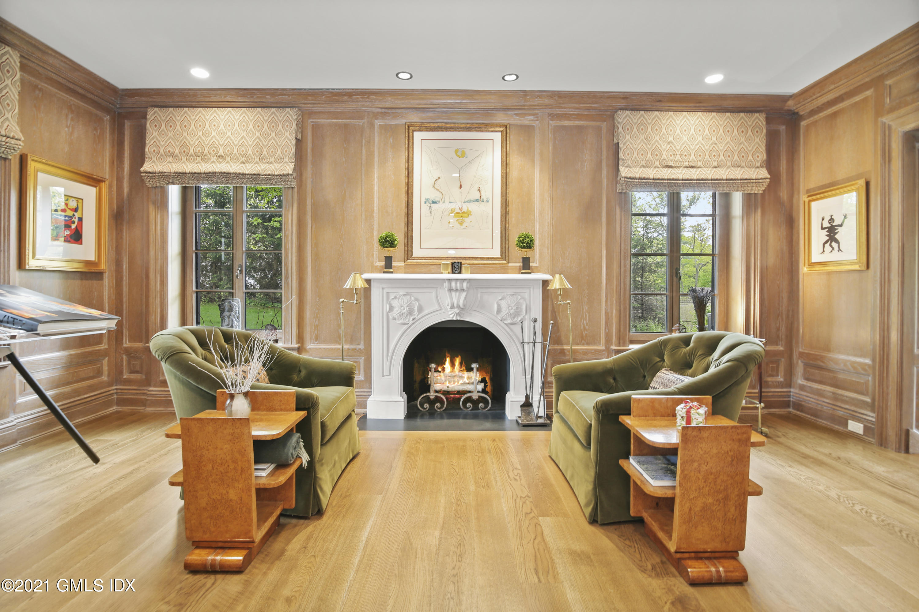 200 Stanwich Road Greenwich, CT 06830 - Photo 18 of 80 a living room with furniture and a fireplace