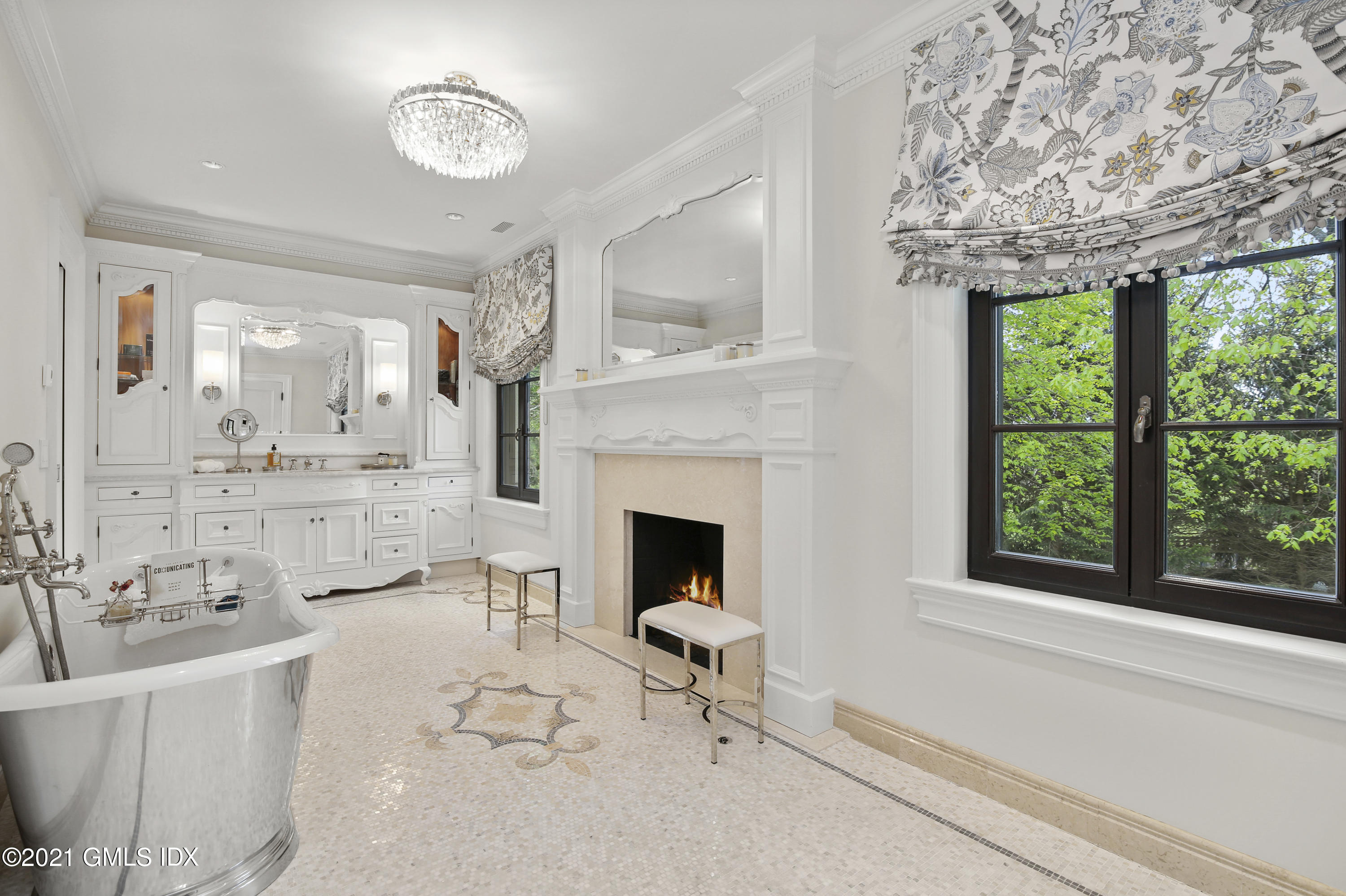 200 Stanwich Road Greenwich, CT 06830 - Photo 45 of 80 a living room with furniture and a fireplace