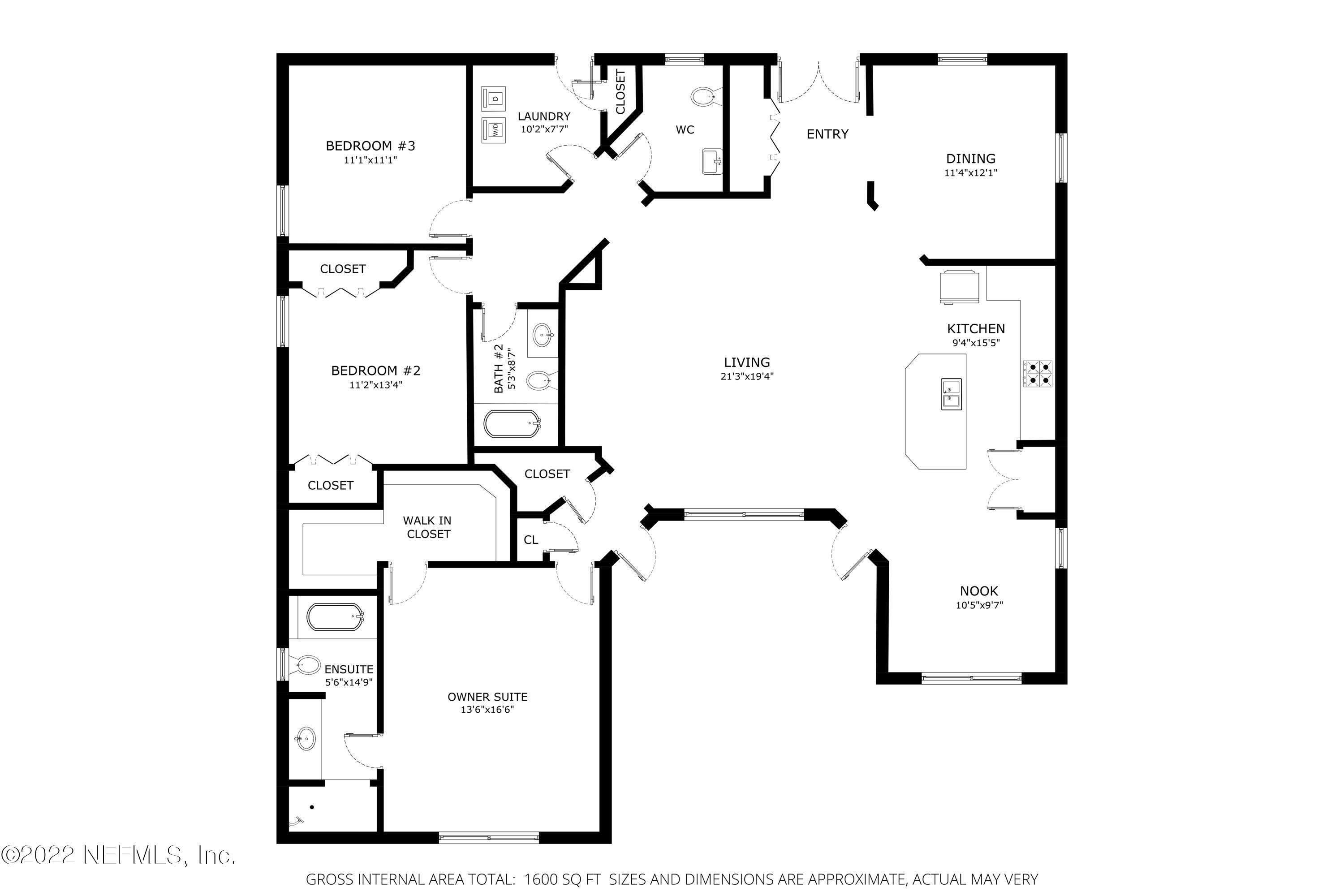 5306 Eulace Road Jacksonville, FL 32210 - Photo 30 of 30 a picture of a bathroom with a shower