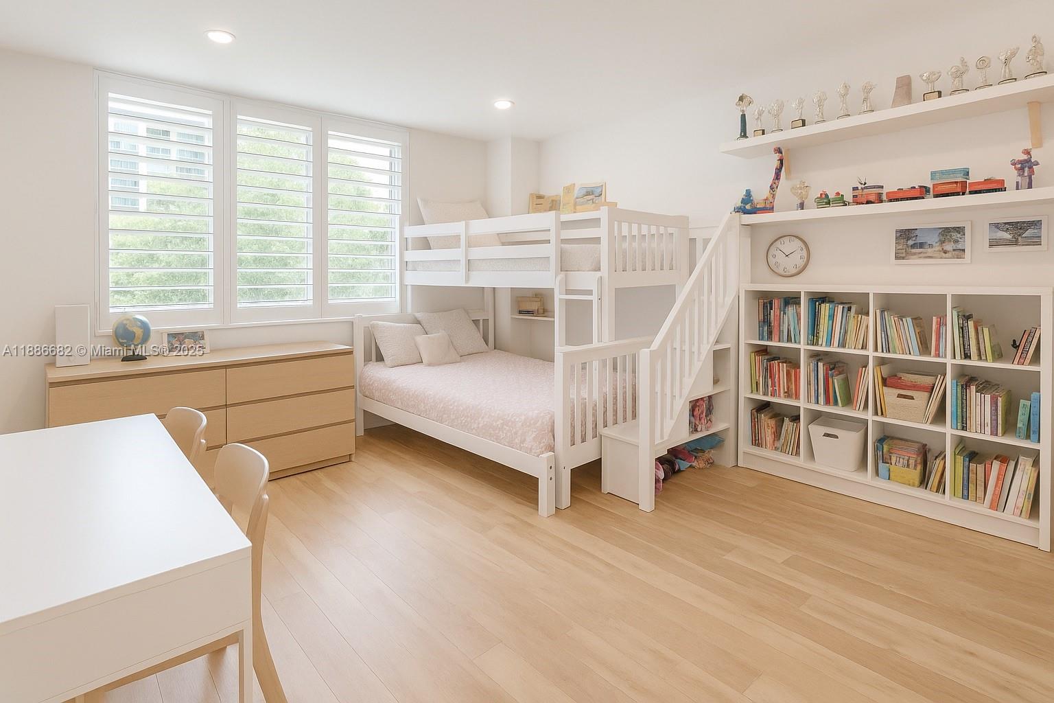 199 Ocean Ln Drive, Unit 115 Key Biscayne, FL 33149 - Photo 8 of 24 a spacious bedroom with a bed and a large window