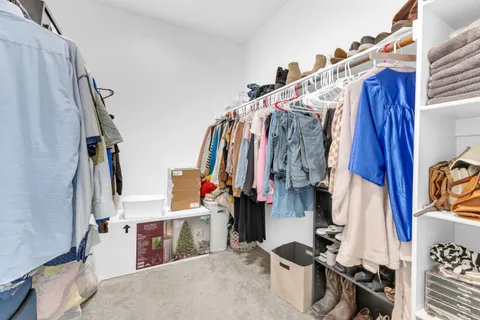 a view of a city with tall buildings