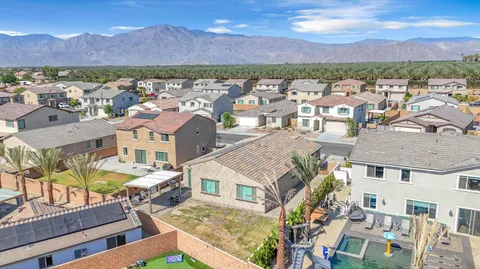 a view of a city with an ocean
