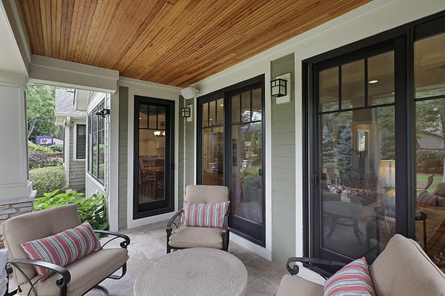 2246 Illinois Road Northbrook, IL 60062 - Photo 24 of 25 a balcony with furniture and a potted plant