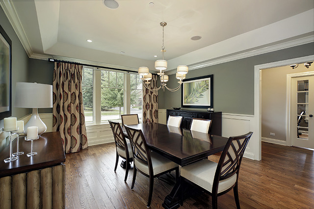 2246 Illinois Road Northbrook, IL 60062 - Photo 5 of 25 a view of a dining room with furniture window and wooden floor