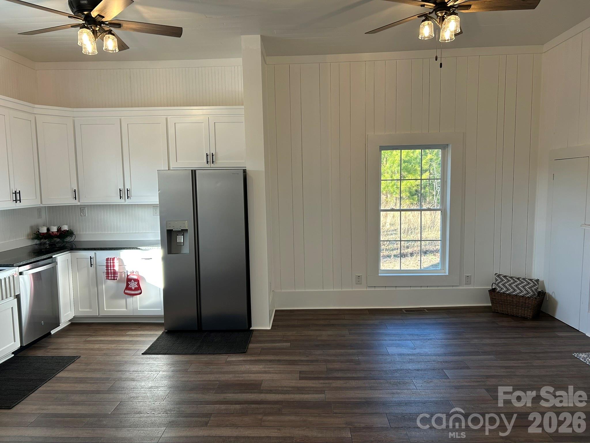 464 Hamrick Road Mooresboro, NC 28114 - Photo 22 of 47 a kitchen with stainless steel appliances granite countertop a refrigerator and a stove