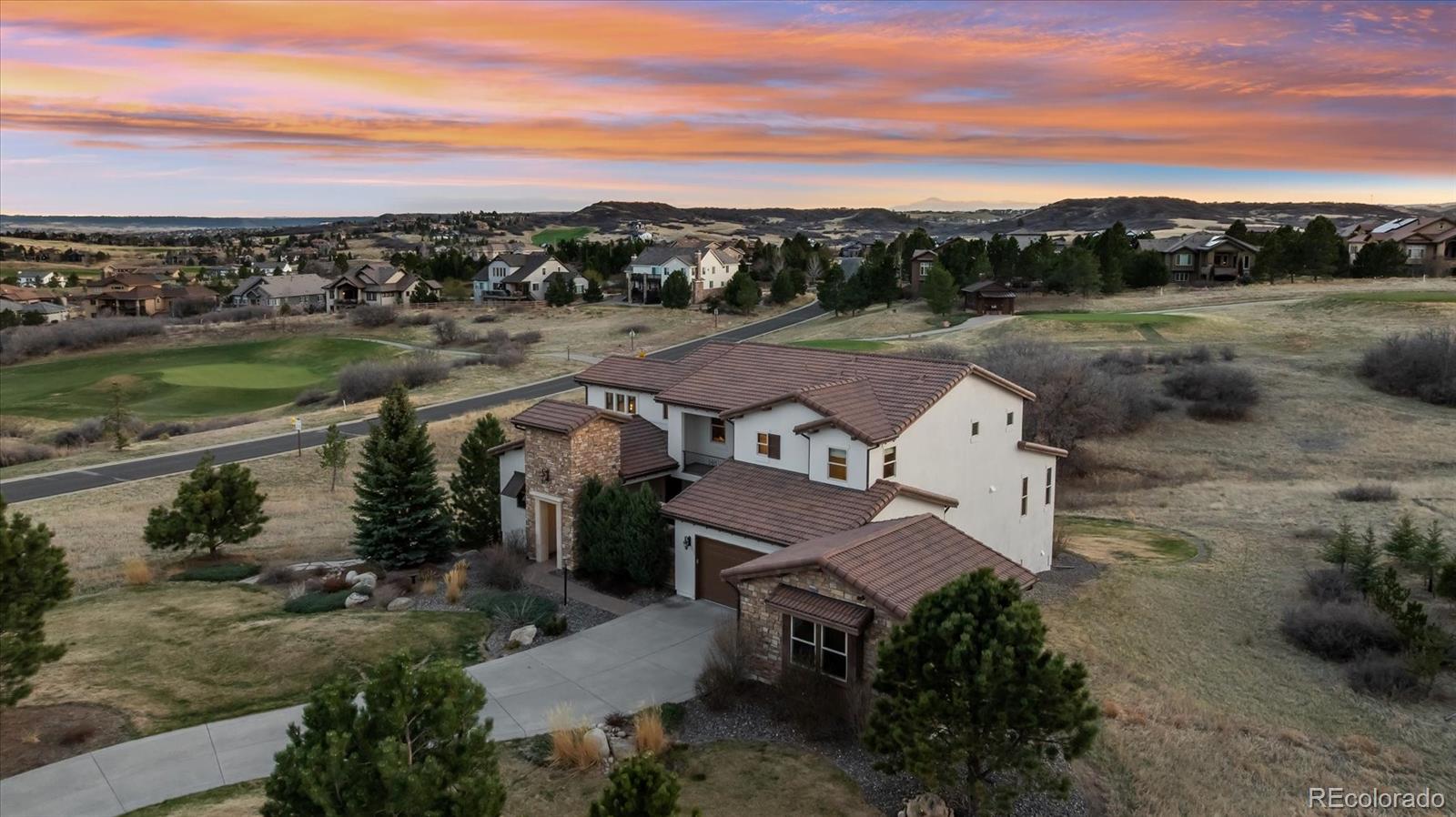 4698 Bandera Place Parker, CO 80134 - Photo 3 of 43 a view of a city with ocean