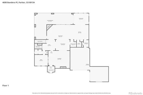 $1,650,000 | 4698 Bandera Place, Parker, CO 80134