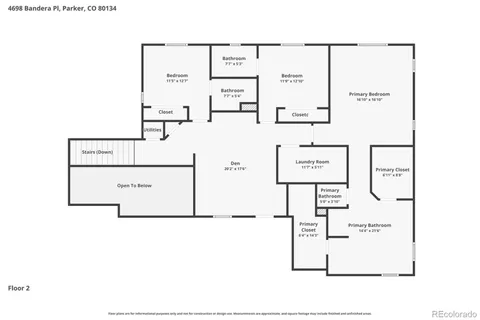 $1,650,000 | 4698 Bandera Place, Parker, CO 80134